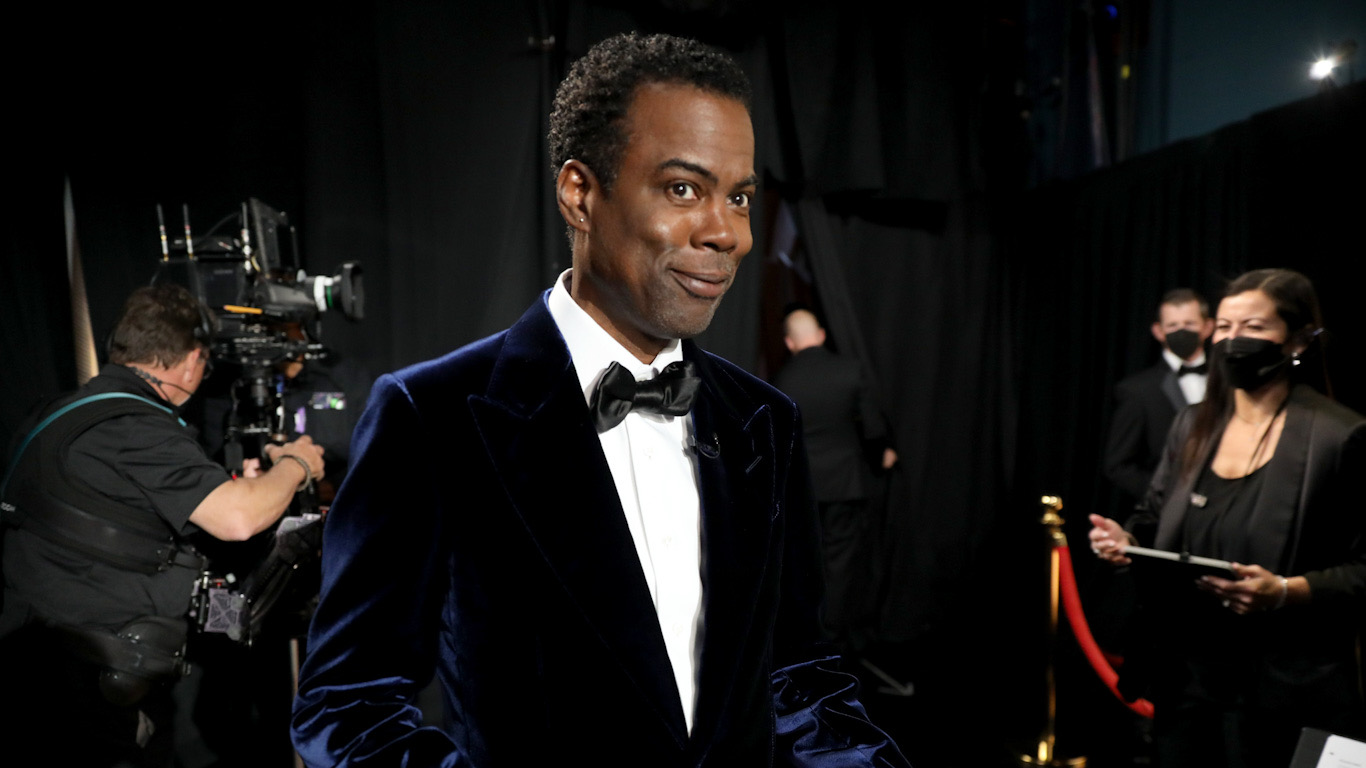 Chris Rock finally talks about “The Slap”at show with Kevin Hart and Dave Chappelle