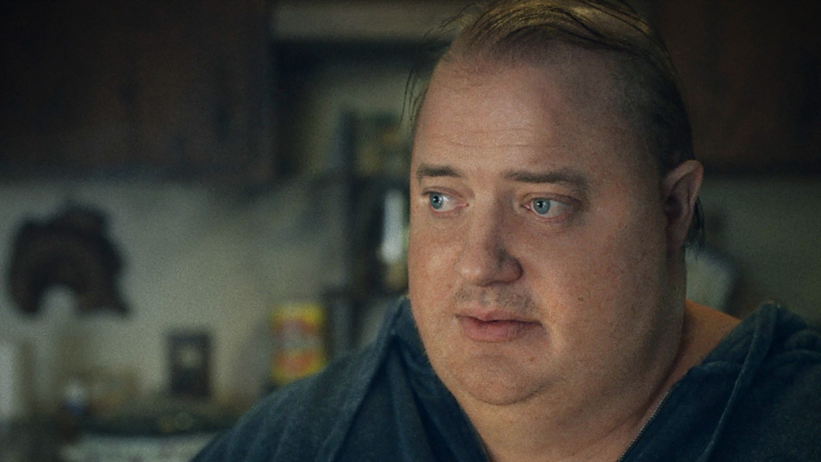 Brendan Fraser plays an obese man in A24's 'The Whale.'