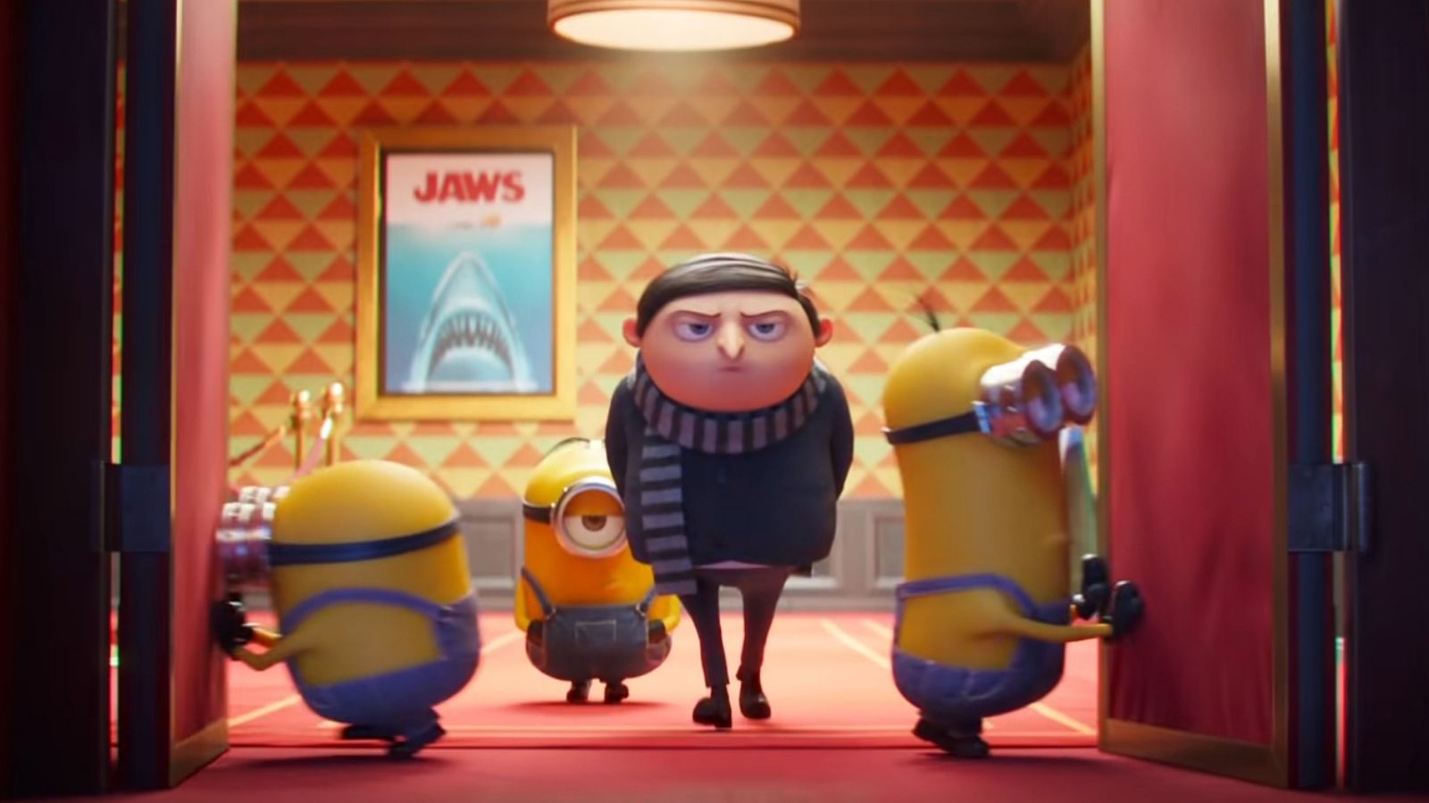 SYFY on X: It is pretty iconic to have a movie made about your rise to  power. Watch how Gru did it in #Minions: Rise of Gru in theaters this  weekend!  /