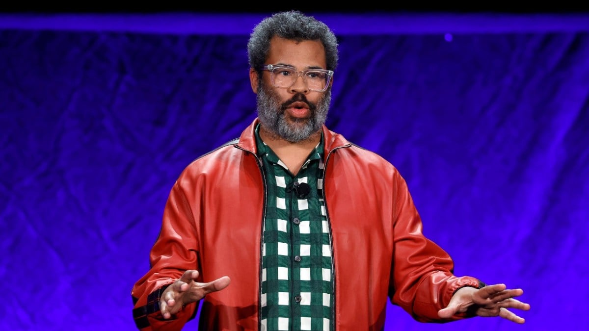 Jordan Peele speaks at CinemaCon 2022