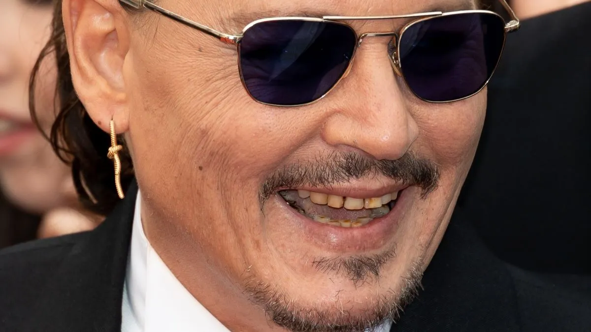 Actor Johnny Depp attends the "Jeanne du Barry" Screening & opening ceremony red carpet at the 76th annual Cannes film festival at Palais des Festivals on May 16, 2023 in Cannes, France. (Photo by Marc Piasecki/FilmMagic)