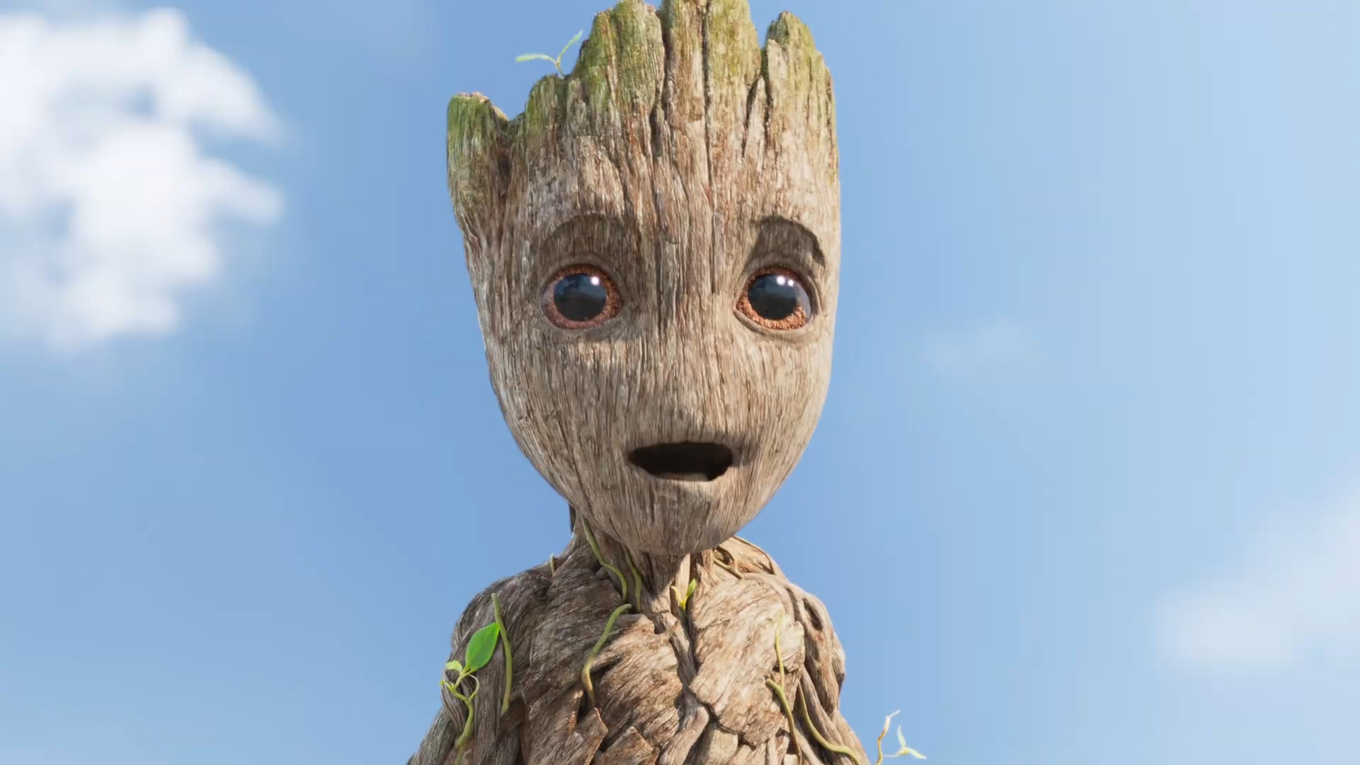 A still of the beloved treelike Groot