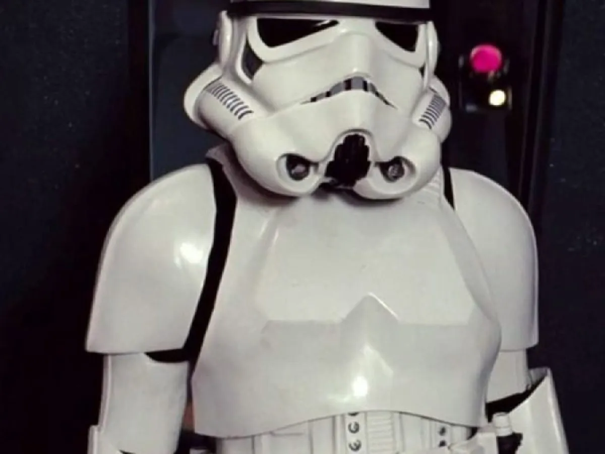 Star Wars Luke as Stormtrooper