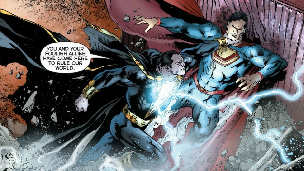 Black Adam vs. Superman: Who Would Win?