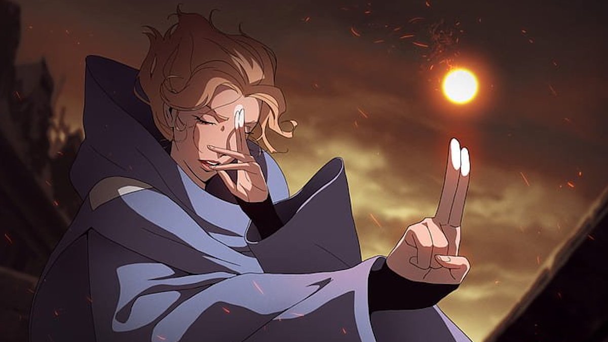Sypha Belnades in the Castlevania animated series