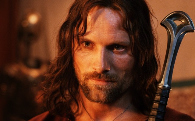 Viggo Mortensen in character as Aragorn, in ‘The Lord of the Rings’ trilogy