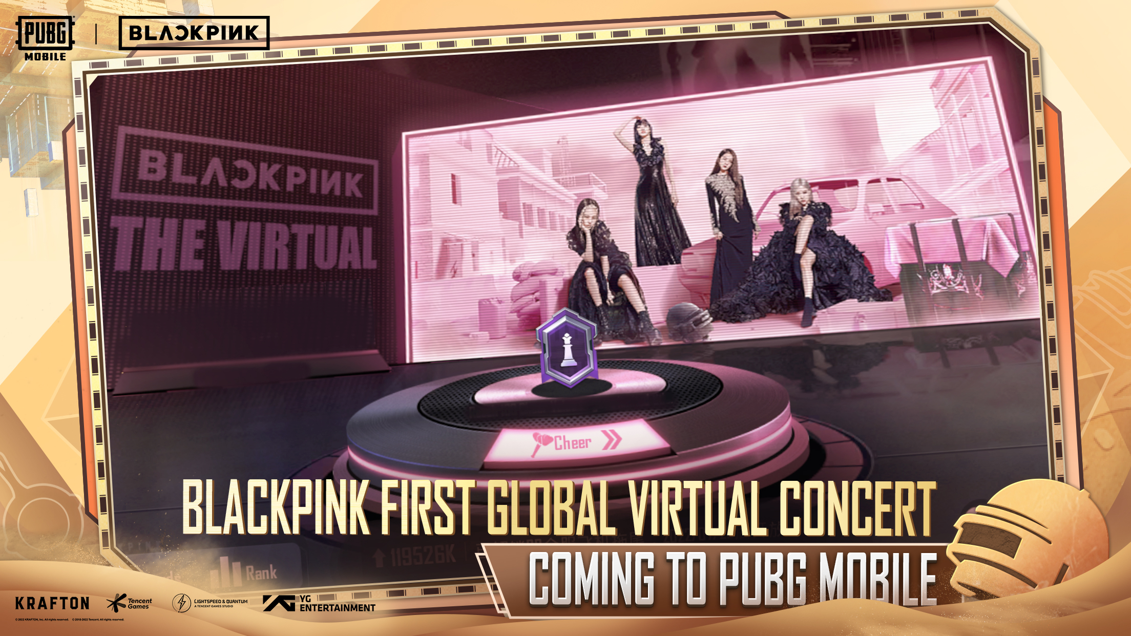 blackpink - the virtual - virtual concert - pubg mobile