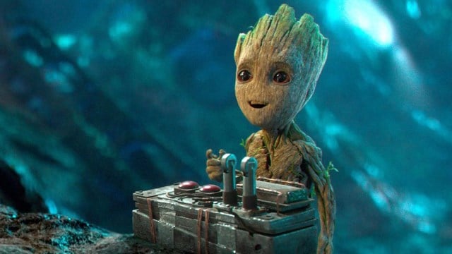 Baby Groot em 'Guardiões da Galáxia Vol.  2'