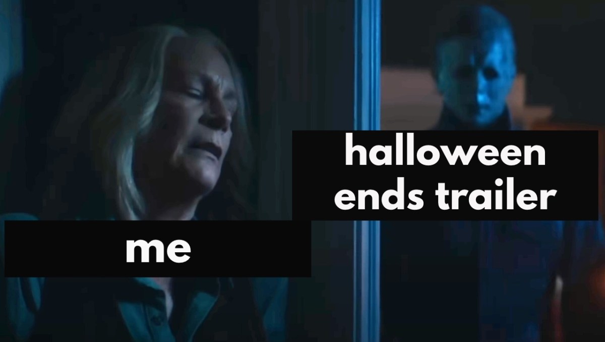 Halloween Ends trailer meme