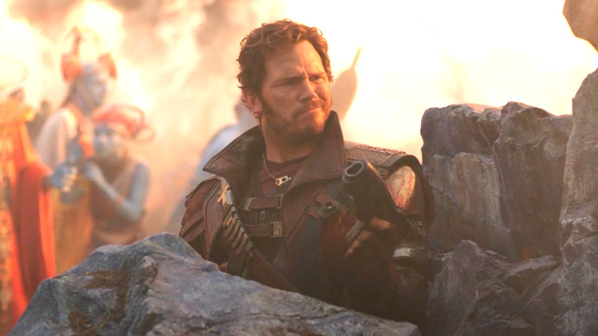 Star-Lord in guardians of the galaxy