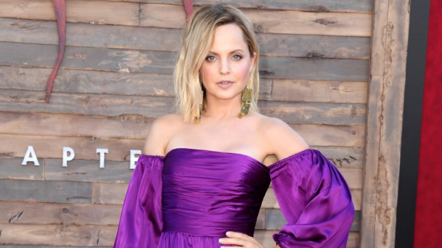 Mena Suvari attends the Premiere Of Warner Bros. Pictures' "It Chapter Two" at Regency Village Theatre on August 26, 2019 in Westwood, California.