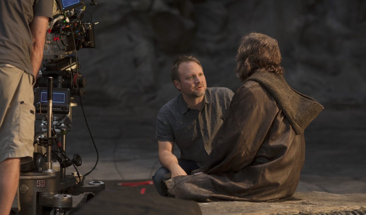 Mark Hamill filming 'Star Wars: The Last Jedi'