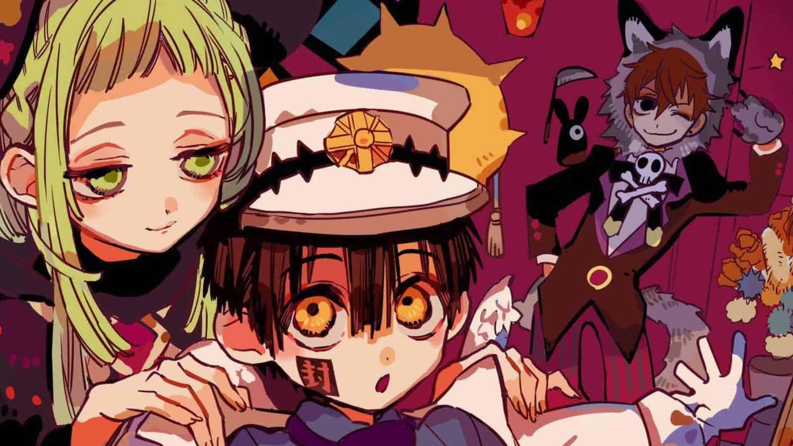 Mua Combo 10 huy hiệu JIBAKU SHOUNEN HANAKO-KUN - ÁC MA NHÀ XÍ HANAKO anime  chibi dễ thương | Tiki