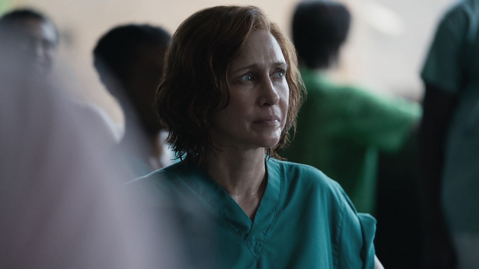 Doctor Anna Pou (Vera Farmiga) in Five Days at Memorial (AppleTV+)