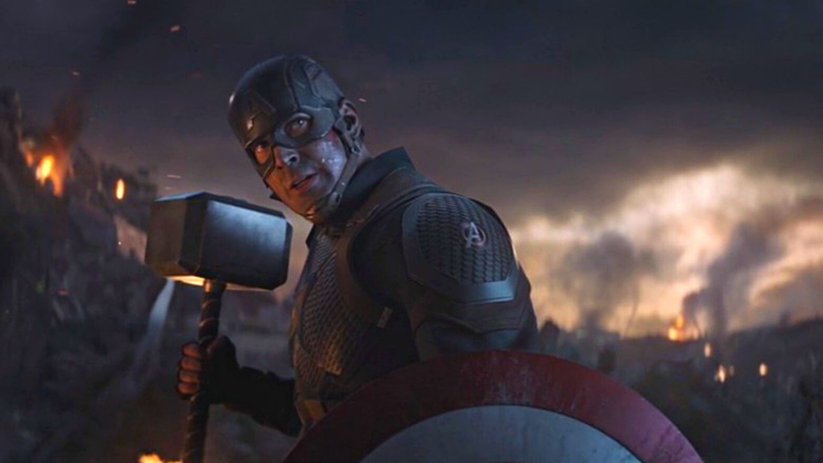 Thor Captain America Endgame