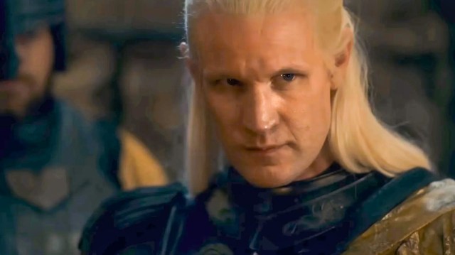 Matt Smith in character as Daemon Targaryen in “House of the Dragon”