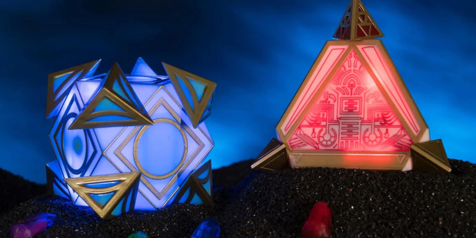 The Jedi and Sith Holocrons on sale at Galaxy's Edge