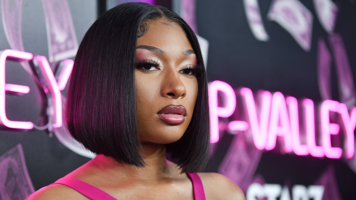 Megan Thee Stallion attends the 'P-Valley' season two premiere