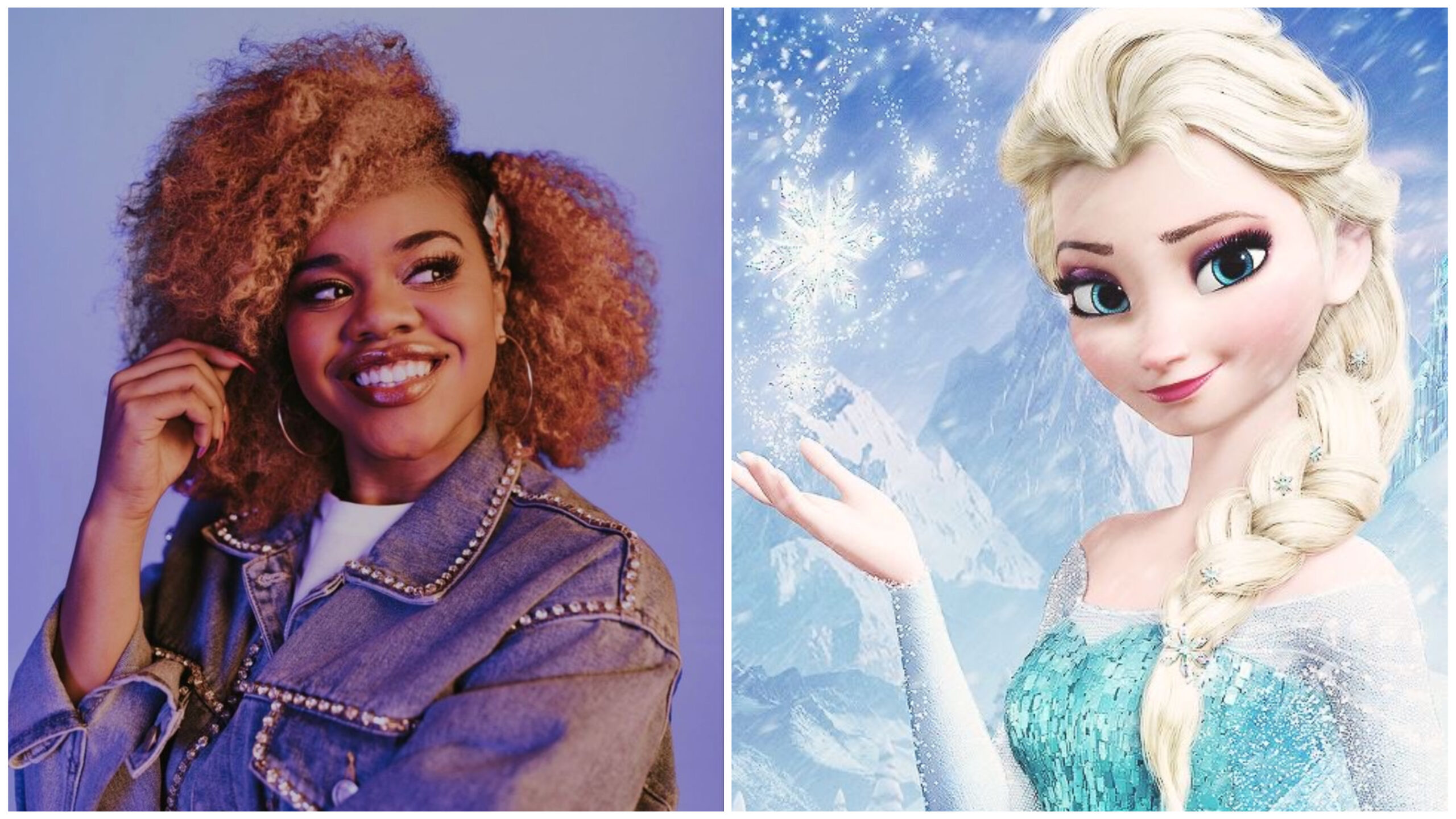 Kourtney as Elsa