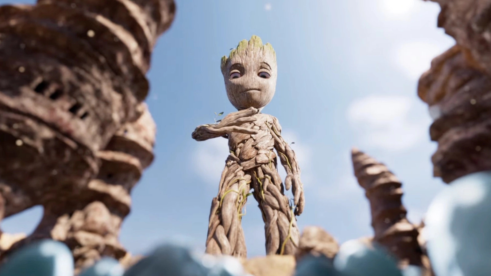 How powerful is Groot? How fast can he regrow himself and does he