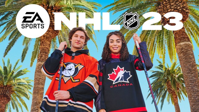 NHL 23 will feature two cover stars: Trevor Zegras and Sarah Nurse