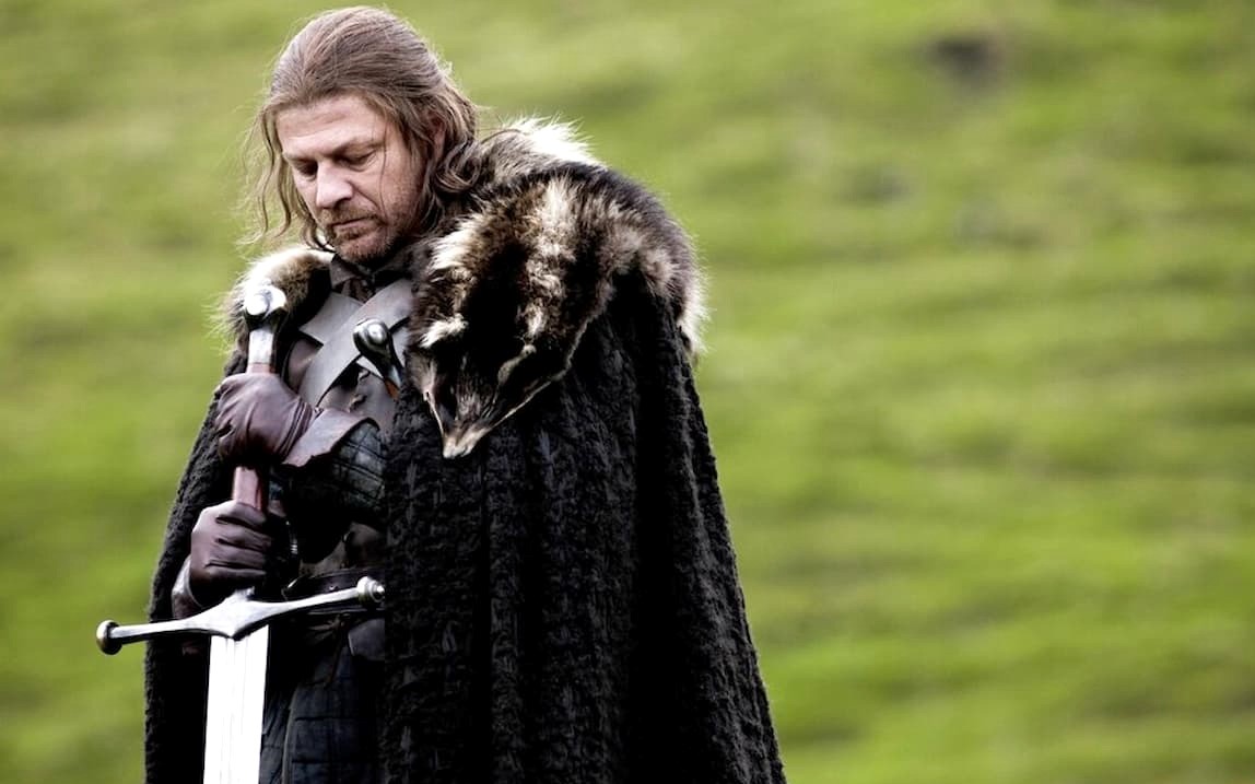 Ned Stark in Game of Thrones