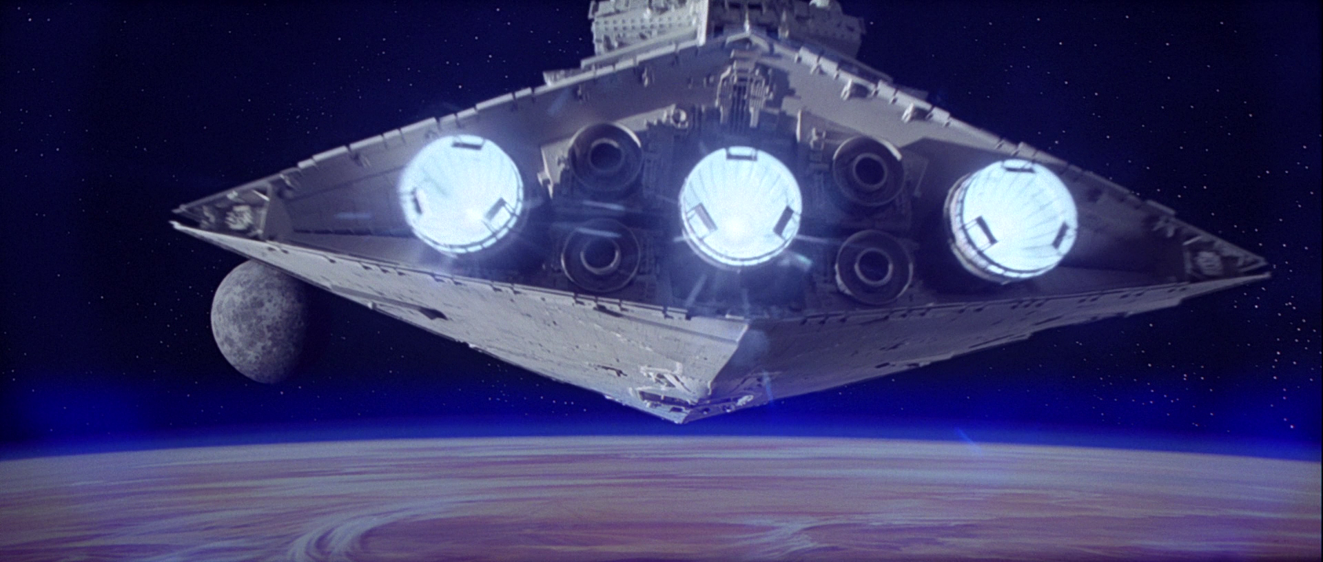 Star Destroyer Star Wars A New Hope Opening Scene