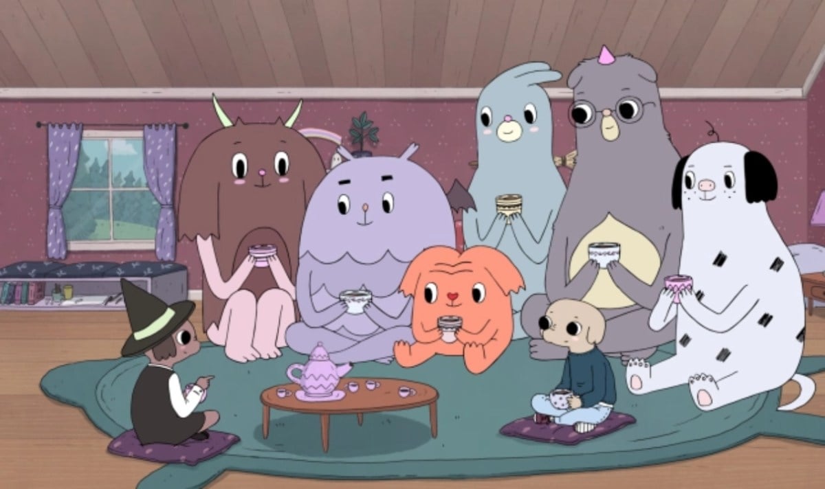 The cast of characters from HBO Max's recently-cancelled Summer Camp Island