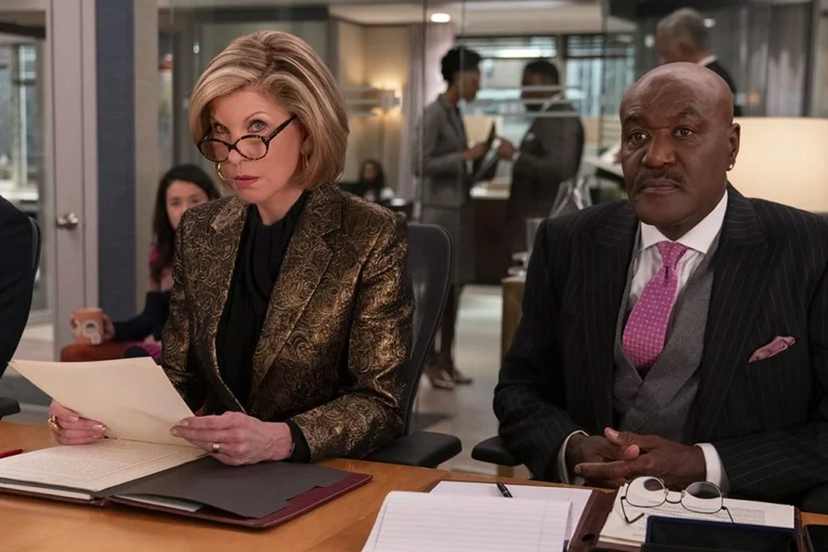 Christine Baranski and Delroy Lindo in 'The Good Fight.' 
