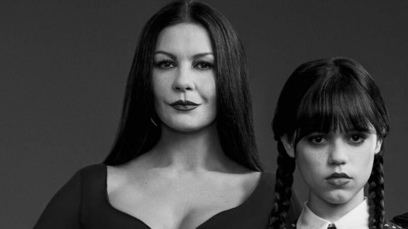 Catherine Zeta Jones Turns Heads As Morticia Addams In ‘wednesday