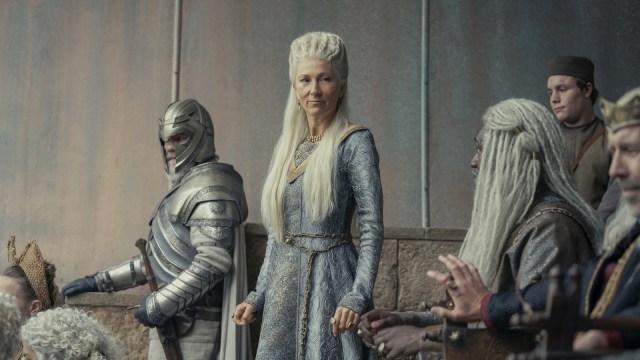 Eve Best as Princess Rhaenys Targaryen in House of the Dragon