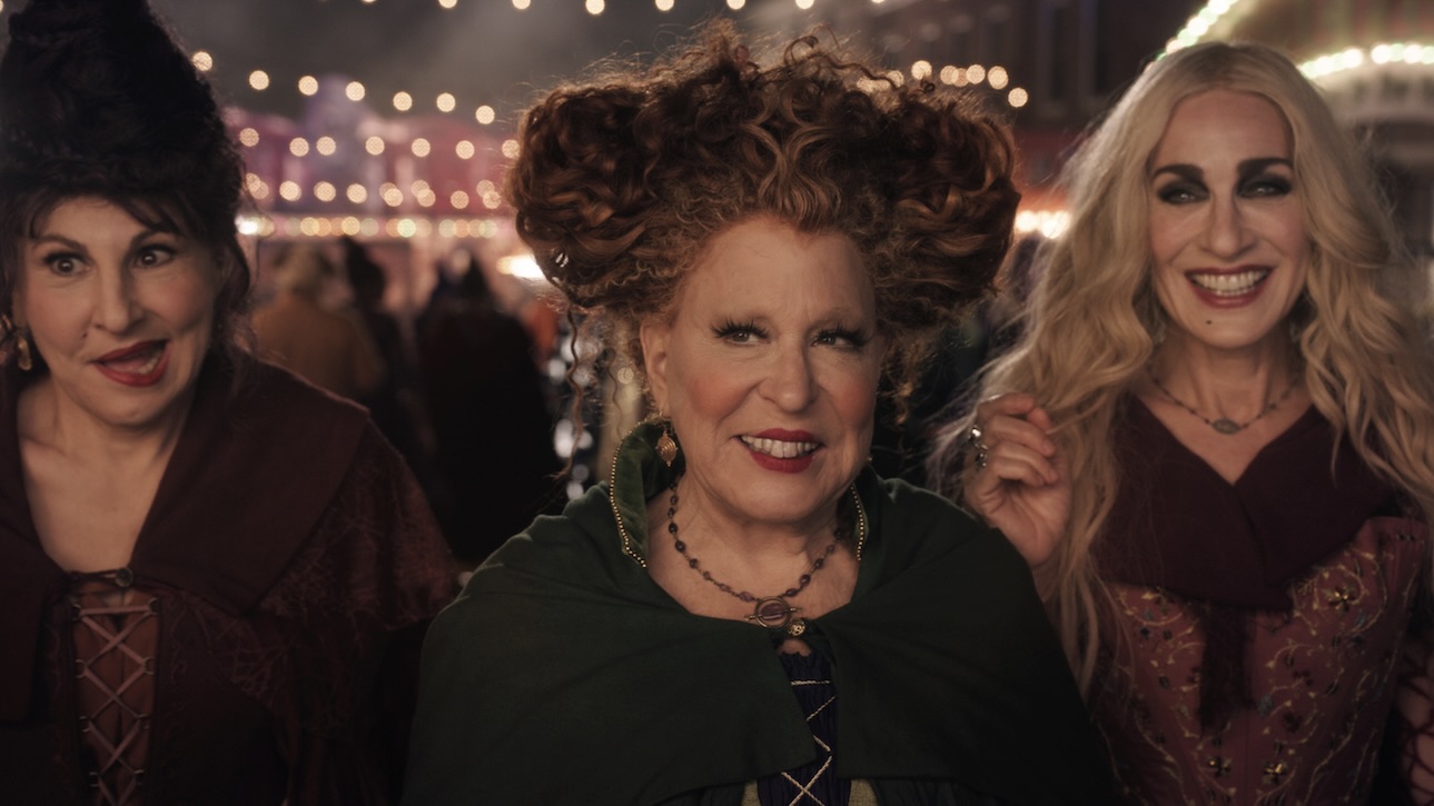 Hocus Pocus 2 Sanderson Sisters Kathy Najimy Bette Midler Sara Jessica Parker Disney