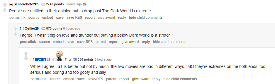 Love and Thunder' Dropped Below 'The Dark World' on Rotten Tomatoes