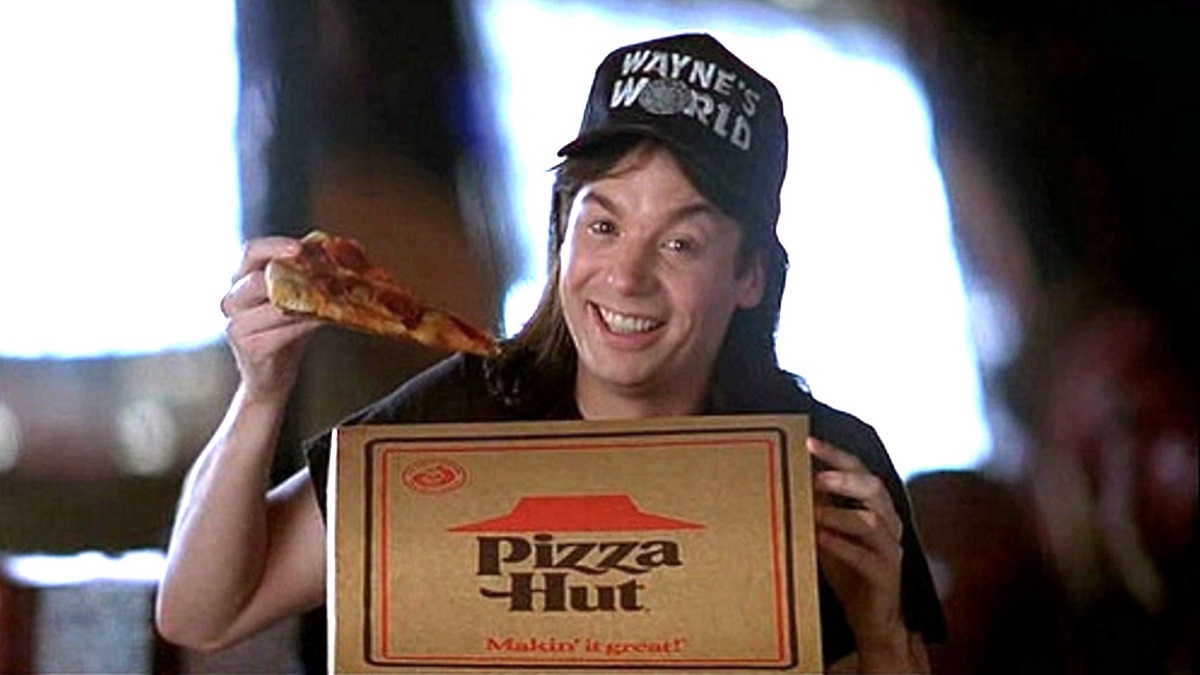 wayne's world product placement