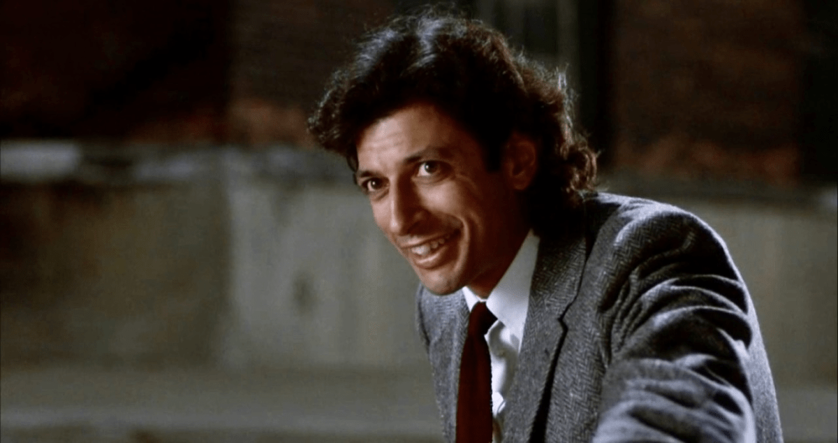 Jeff Goldblum as Seth Brundle, The Fly (1986)