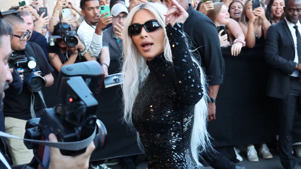 Kim Kardashian attends Balenciaga Dinner at Hotel de la Marine on July 06, 2022 in Paris, France.