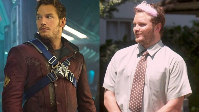 Chris Pratt in 'Guardians of the Galaxy' and 'Parks and Recreation'
