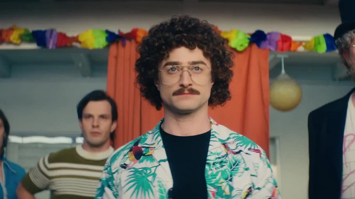 Daniel Radcliffe in character as Weird Al