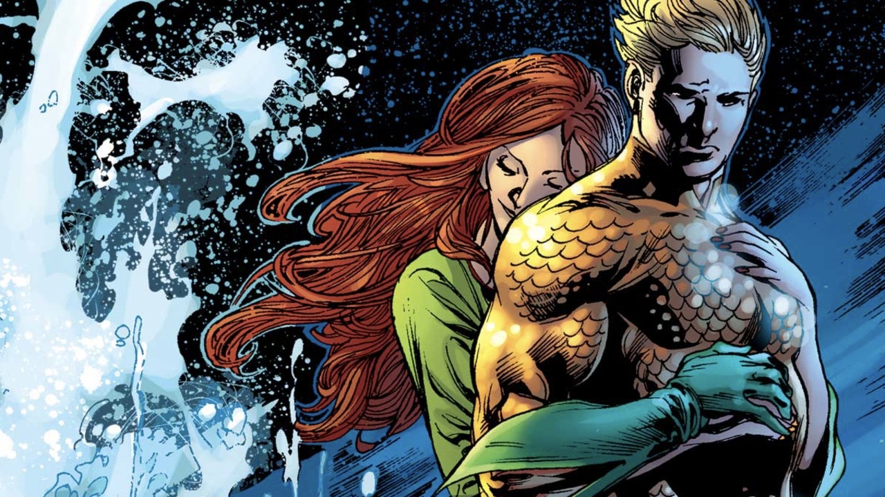 Mera and Aquaman from DC Comics