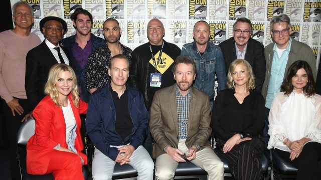 The casts of Breaking Bad and Better Call Saul