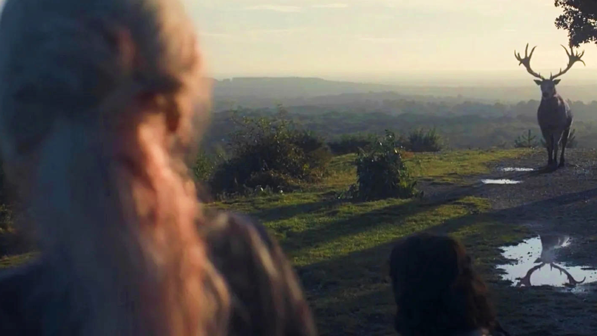 Rhaenyra Targaryen on encountering the white stag