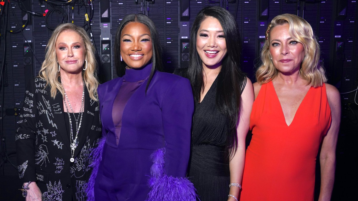 L-R) Kathy Hilton, Garcelle Beauvais, Crystal Kung Minkoff, and Sutton Stracke