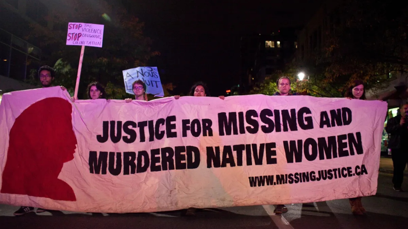 The Justice for missing and murdered native women movement
