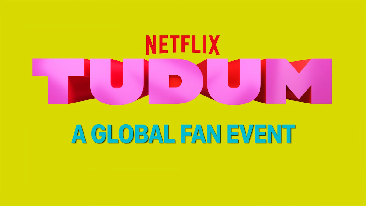 Netflix's Tudum logo for 2023 Global Fan Event