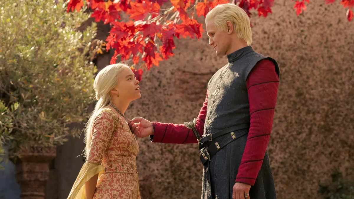 Featuring Rhaenyra and Daemon Targaryen