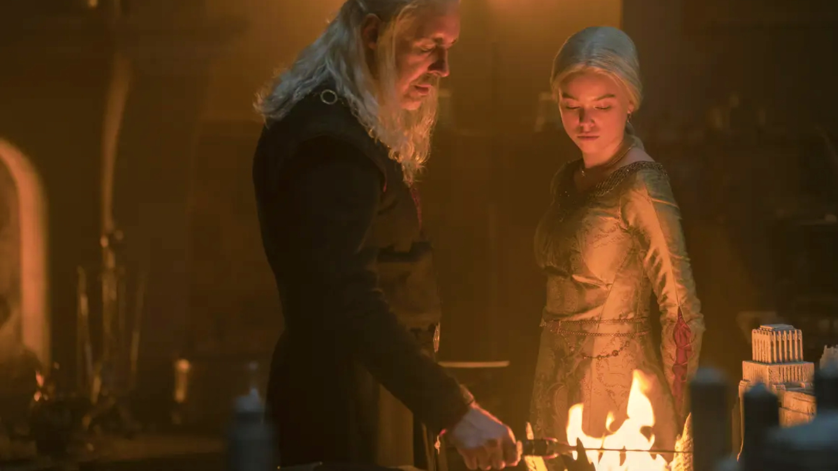 Rhaenyra and Viserys Targaryen