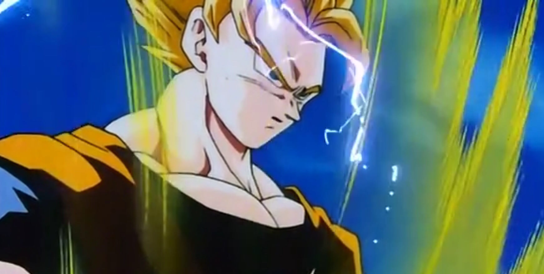 Goku in Super Saiyan 2.