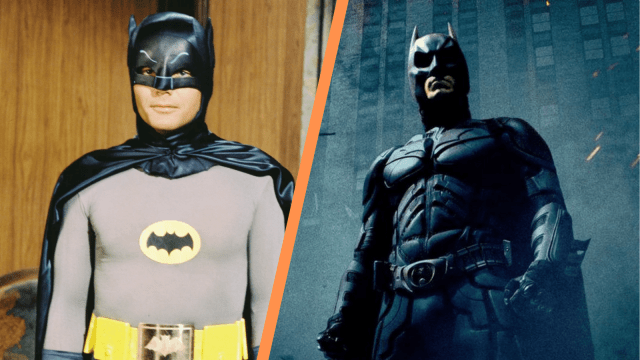 Humorous similarities between TDK and Batman 1966