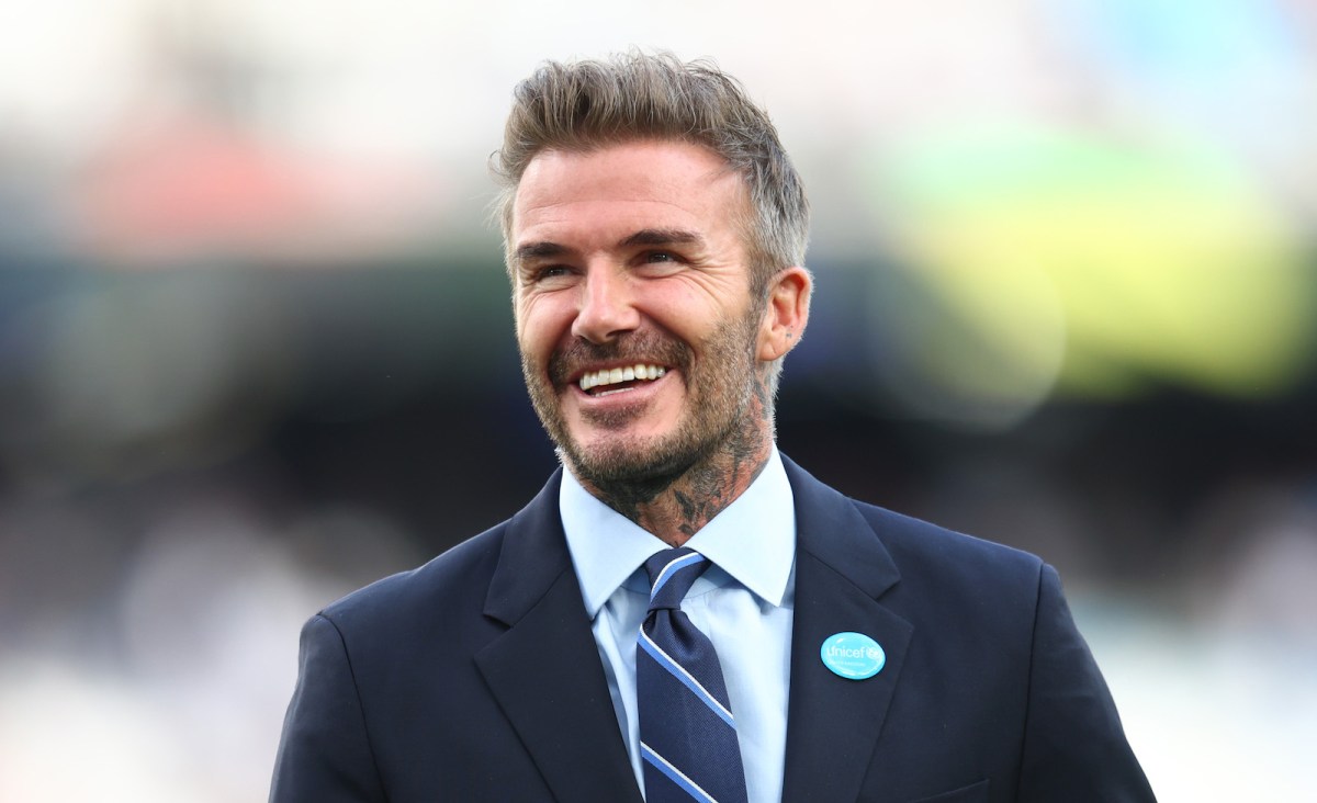 David Beckham Soccer Aid 2022