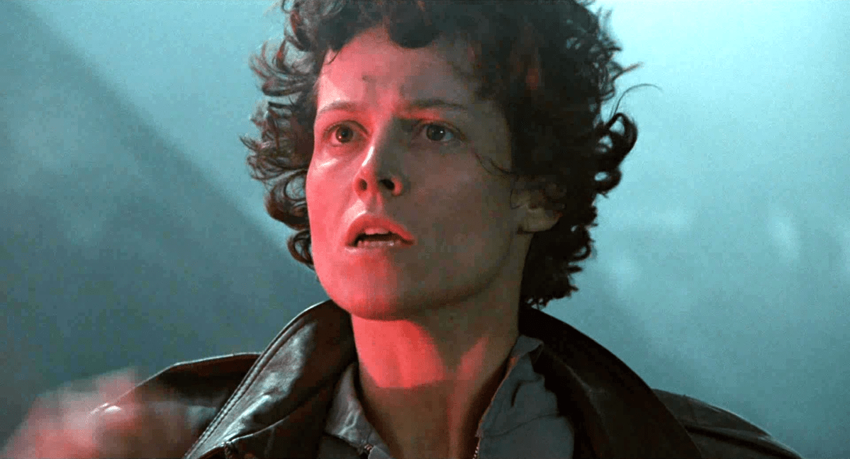 Sigourney Weaver as Ellen Ripley in Aliens